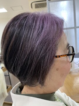 ヘアー グリース(hair GREASE) パープルショート