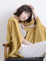 ロアー ヘアー マチルダ 千葉店(RAWR hair MATILDA)&nbsp;【RAWR】ボブヘアミディアム_外ハネスタイル