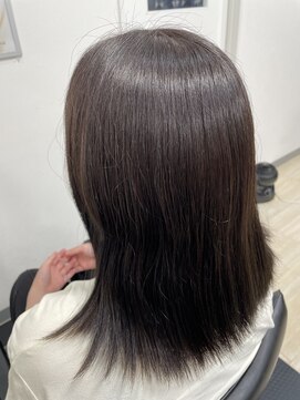 ビーズカラー ららパーク天童店 オーガニックカラー☆ブルーアッシュ