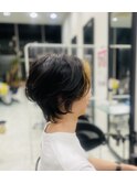 バングアクセントカラー☆