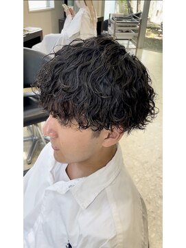 ブランシェ 西松山店 マッシュ×波巻きスパイラル