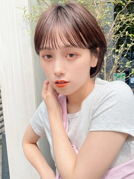 サンド 表参道(sand) 前下がりショートボブ大人可愛い表参道