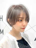 ハルキミナト ジャパン ヨコハマ(HARUKI MINATO japan YOKOHAMA)&nbsp;プラチナベージュマッシュショート20代30代40代50代