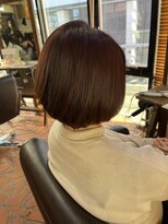 ロッソバイアルター 鎌取(ROSSO by aL-ter)&nbsp;イメチェン/ハッシュカット/フルバング/REDブラウン/鎌取/中山実