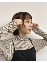 オレンジ梅田店(ORANGE) ミニボブ/オン眉/ミナ