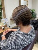 ステラバイケンジ(STELLA by KENJE)&nbsp;白髪ぼかし　ショート