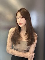 アディション 新宿(ADITION)&nbsp;ざくざくレイヤーカット/ブラウン/グレージュ/顔周りカット