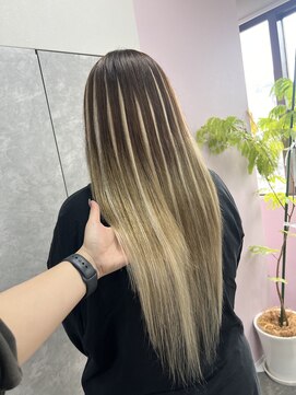 ガルボヘアー 名古屋栄店(garbo hair) #プルエクステ#バレイヤージュ#ギャル#名古屋エクステ