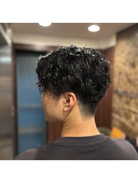 ヒロギンザ 浜松町店(HIRO GINZA) センターパートスパイラルパーマ