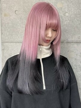 ソル オモテサンドウ 表参道 青山(SOL . OMOTESANDO) ミルクティーベージュダブルカラーグレージュカラーハイライト