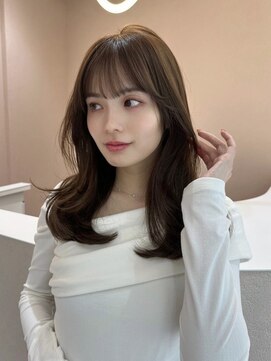 ジーナ 福岡藤崎(Zina) 髪質改善*韓国ミディアムヘア*美髪【Zina藤崎】