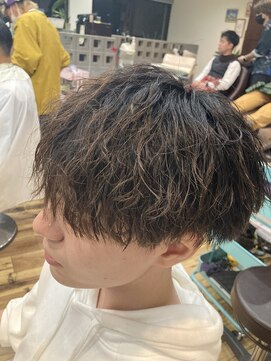 スウェル 津田沼店(Swell) 波巻きスパイラルパーマ[津田沼駅/Men's/メンズカット/パーマ]