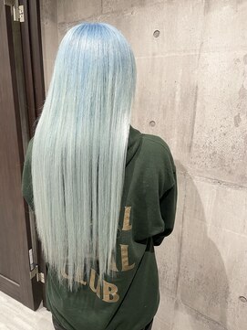 ディベック(Dvec) ギャル水色ロングスタイル☆