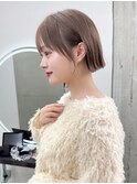 簡単スタイリング伸ばしかけヘア小顔ヘアブリーチなしカラー