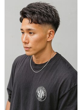 ケアシンサイバシ(CARE shinsaibashi) 無造作アップバングヘア