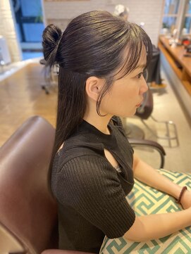 ジャックインザボックス(JACK IN THE BOX) カチモリハーフアップ/大人女子/ツヤカラー/髪質改善