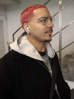 メンズレコ 渋谷(MEN'S LECO)&nbsp;ハイトーンピンクバズカット