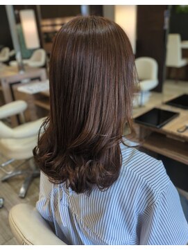 ヘアサロン ビビット 志紀店(VIVIT) 綺麗め外はねスタイル