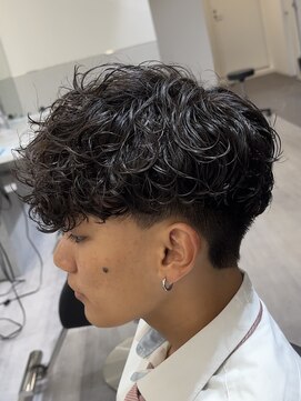 ビカムメンズヘアー 栄店(become men's hair) スペインカール名古屋栄メンズ美容室