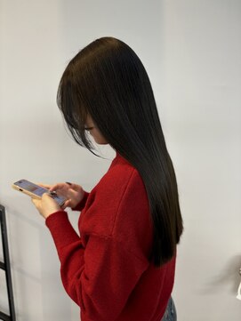ヌープヘアーアイス(NUUP.hair ici) 髪質改善カラー◎レイヤーカット大人上品ヘア韓国ロング