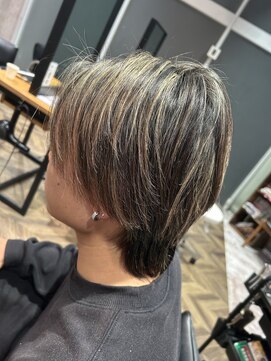 ステレオ ヘアデザイン 安城店(STEREO HAIR DESIGN) …メンズメッシュカラー(12月)…