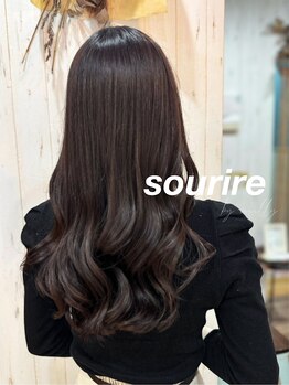 スリール バイ ミリー 江坂(Sourire by milly)の写真/【江坂駅徒歩3分】《Aujua×ケアプロ》でさらなる髪質改善を!高技術×プチプラで憧れの美髪へと導きます☆