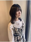 ハッシュカット　韓国レイヤー