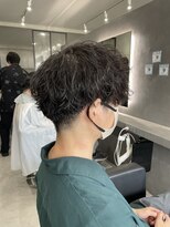 トーン(tone)&nbsp;シャドウパーマ/波巻きパーマ/ケアパーマ/メンズカット