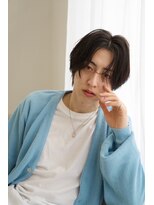 salon de MiLK 札幌大通店【サロン ド ミルク】&nbsp;メンズニュアンスセンターパート【大通/メンズ】