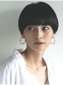 【emu井上信洋】大人な黒髪マッシュベリーショート【エミュ】