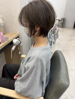 カイノ イオンモール橿原店(KAINO) 大人可愛い丸みショート×透明感ブラウン