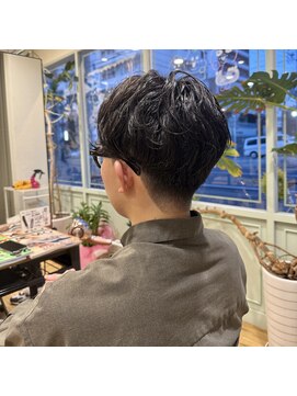 アルマヘアー(Alma hair by murasaki) ◎メンズの刈り上げニュアンスパーマ◎