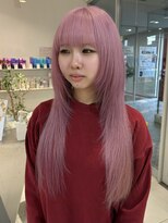 ステラ ヘア デザイン サロン(STELLA hair design salon) ペールピンク×クラゲヘア【浅野】