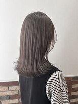 ネオリーブシェリエ 浅草店(Neolive cherie) くすみたっぷりのグレージュカラー☆