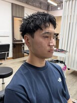 アイヴィー 池袋(IVY)&nbsp;癖毛スパイキーショート◎池袋メンズ美容室