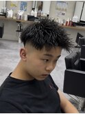 ツイストジェット/MEN’S HAIR/刈り上げマッシュ