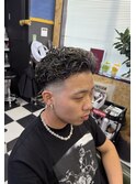ハイライト×極道パーマ