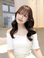 ミリ 奈良店(mm)&nbsp;《mm奈良》垢抜けヘア レイヤーカット 艶髪 顔周りレイヤー