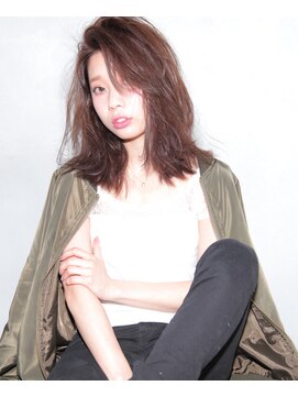 アン ヘア デザイン(un hair design) 【 un 】カジュアル×ダークミント×ドライ