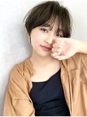 【December】大人かわいい黒髪マッシュショート♪レトロガーリー