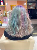 レインボーカラー/7色カラー/ユニコーンカラー