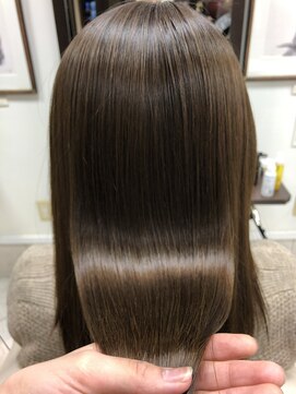 コレットヘア(Colette hair) ベージュカラー×縮毛矯正