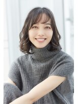 外ハネ×ラフウェーブ