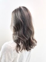 トゥ(to)&nbsp;【ハイライトカラー】くすみブルー,ブルーグレージュ