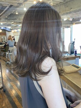 シエルバイアフロート(ciel by afloat) 〇ブリーチなし ミルクティーベージュ 透明感カラー グレージュ