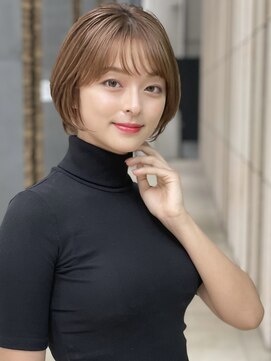 アフロート ギンザ(AFLOAT GINZA) AFLOAT GINZA【仲道 弘泰】シースルーバングの大人ショートヘア