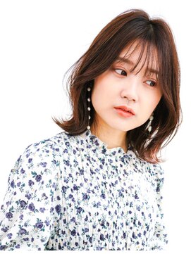 ブランコトレスメモリアル(BLANCO tres メモリアル) 韓国風ミディアムヘア