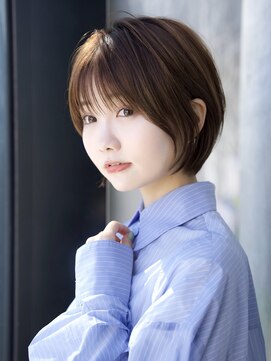エインアンリー 表参道(AIN.ANLY.) 前髪あり小顔ショートボブ20代30代40代【AIN.表参道】川原大地