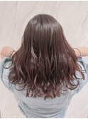 店長今里☆ブリーチせずにピンクブラウンに☆