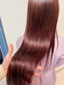 リア(Lia) 酸性ストレート×ピンク×髪質改善